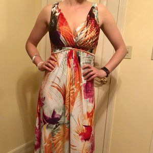 JohnPaulRichard- S, Floral Maxi Dress